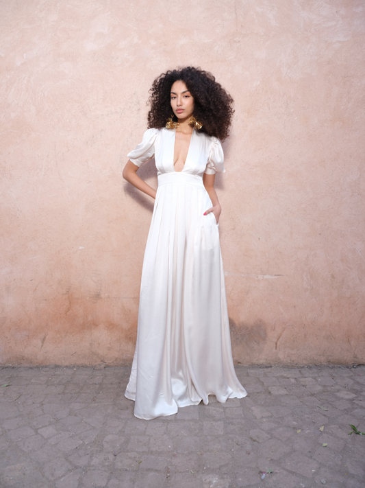 Alexia’s Dress Off White Viscose